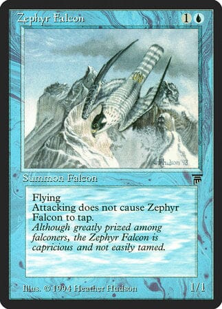 Zephyr Falcon [Legends] MTG Single Magic: The Gathering  | Multizone: Comics And Games