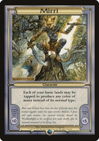 Mirri (Oversize) [Vanguard Series] MTG Single Magic: The Gathering  | Multizone: Comics And Games