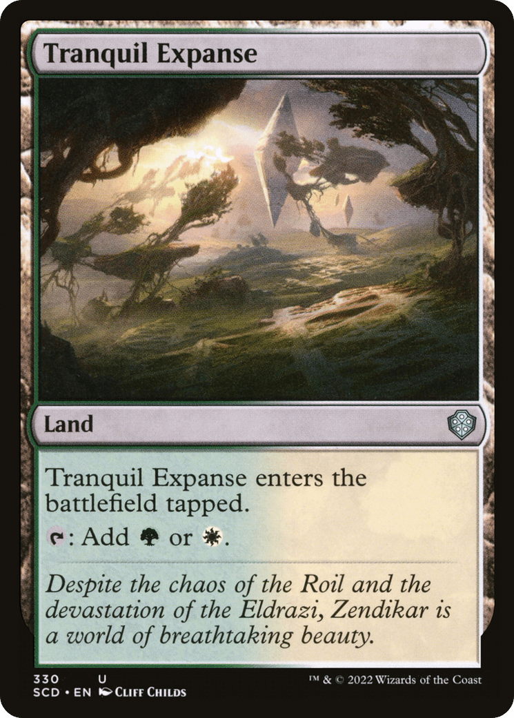 Tranquil Expanse [Starter Commander Decks] MTG Single Magic: The Gathering  | Multizone: Comics And Games