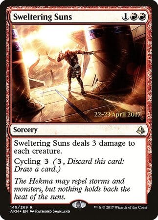 Sweltering Suns [Amonkhet Promos] MTG Single Magic: The Gathering  | Multizone: Comics And Games