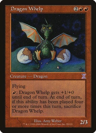 Dragon Whelp [Time Spiral Timeshifted] MTG Single Magic: The Gathering  | Multizone: Comics And Games