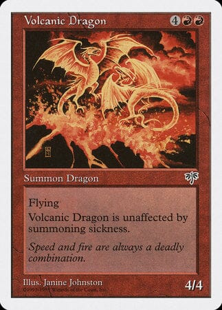 Volcanic Dragon [Anthologies] MTG Single Magic: The Gathering  | Multizone: Comics And Games