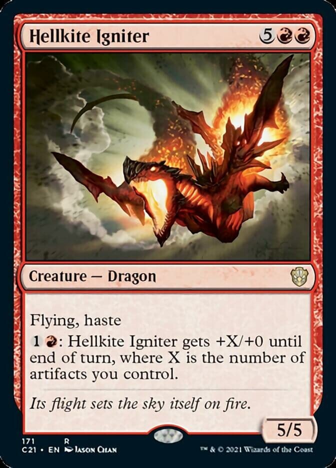 Hellkite Igniter [Commander 2021] MTG Single Magic: The Gathering  | Multizone: Comics And Games