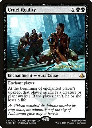 Cruel Reality [Amonkhet Promos] MTG Single Magic: The Gathering  | Multizone: Comics And Games