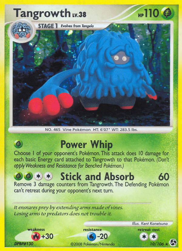 Tangrowth (10/106) [Diamond & Pearl: Great Encounters] Pokemon Single Pokémon  | Multizone: Comics And Games