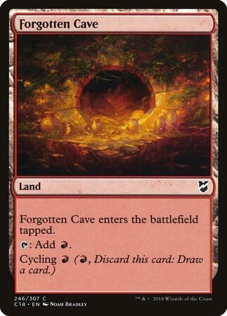 Forgotten Cave [Commander 2018] MTG Single Magic: The Gathering  | Multizone: Comics And Games