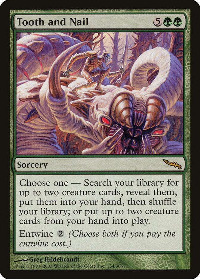 Tooth and Nail [Mirrodin] MTG Single Magic: The Gathering  | Multizone: Comics And Games