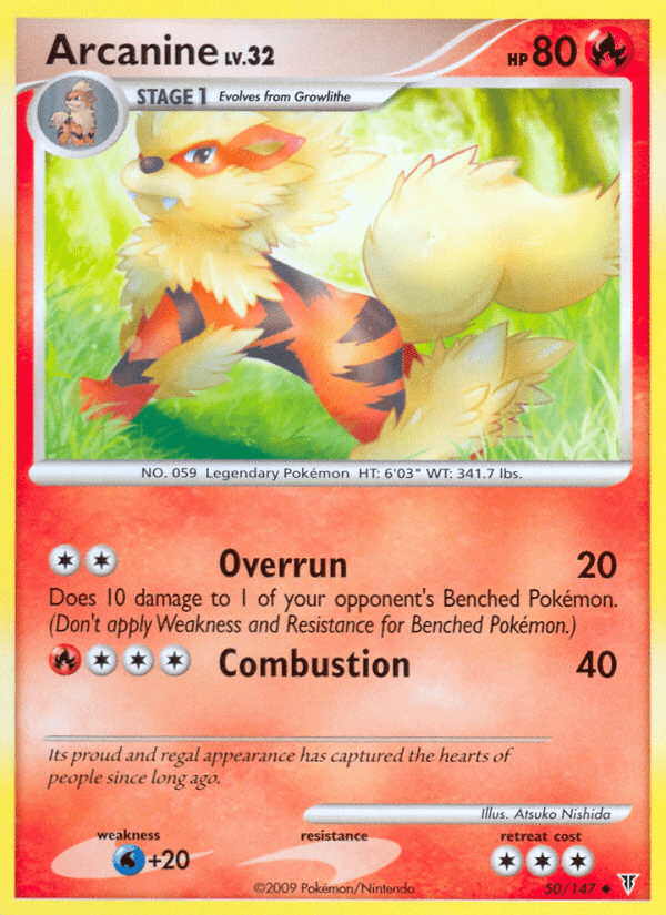 Arcanine (50/147) [Platinum: Supreme Victors] Pokemon Single Pokémon  | Multizone: Comics And Games