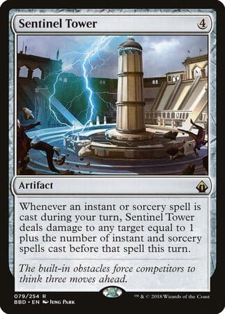 Sentinel Tower [Battlebond] MTG Single Magic: The Gathering  | Multizone: Comics And Games