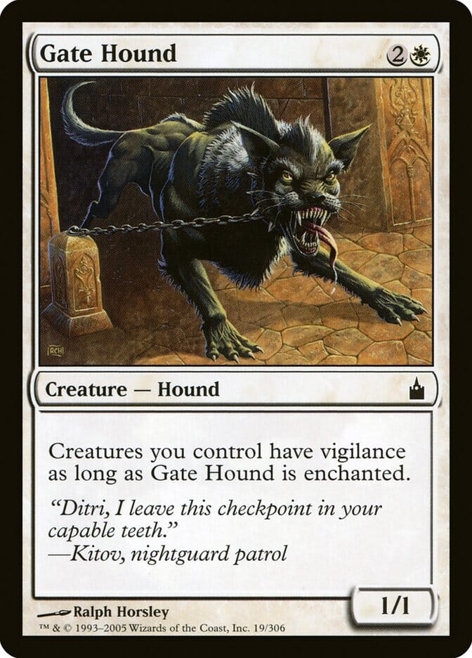 Gate Hound [Ravnica: City of Guilds] MTG Single Magic: The Gathering  | Multizone: Comics And Games