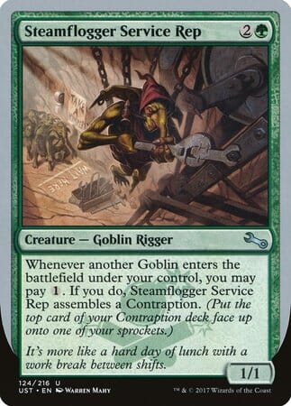 Steamflogger Service Rep [Unstable] MTG Single Magic: The Gathering  | Multizone: Comics And Games