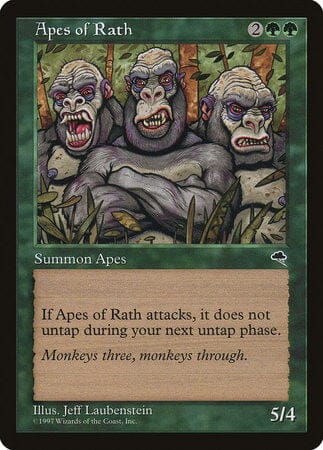 Apes of Rath [Tempest] MTG Single Magic: The Gathering  | Multizone: Comics And Games