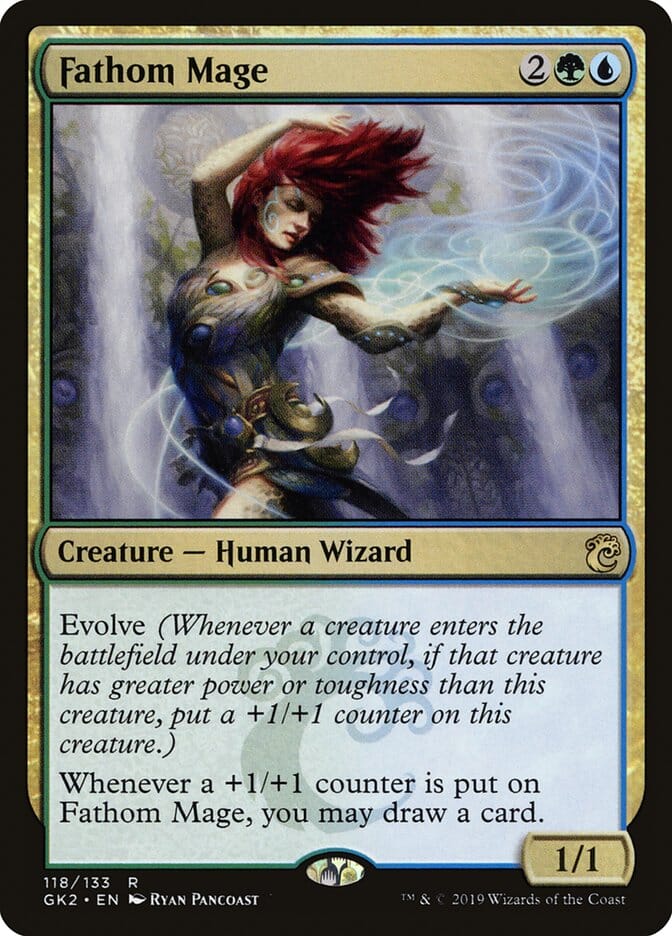 Fathom Mage [Ravnica Allegiance Guild Kit] MTG Single Magic: The Gathering  | Multizone: Comics And Games