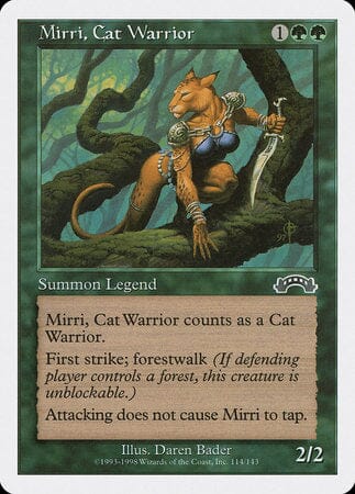 Mirri, Cat Warrior [Anthologies] MTG Single Magic: The Gathering  | Multizone: Comics And Games