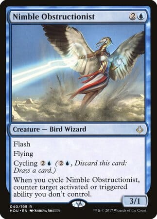 Nimble Obstructionist [Hour of Devastation] MTG Single Magic: The Gathering  | Multizone: Comics And Games