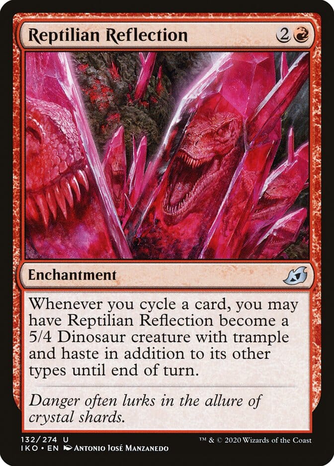 Reptilian Reflection [Ikoria: Lair of Behemoths] MTG Single Magic: The Gathering  | Multizone: Comics And Games