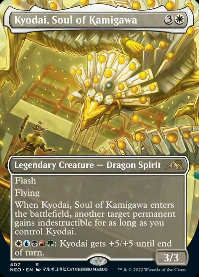 Kyodai, Soul of Kamigawa (Borderless) [Kamigawa: Neon Dynasty] MTG Single Magic: The Gathering  | Multizone: Comics And Games