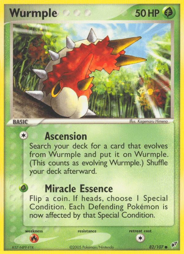 Wurmple (82/107) [EX: Deoxys] Pokemon Single Pokémon  | Multizone: Comics And Games