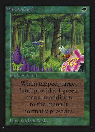 Wild Growth (IE) [Intl. Collectors’ Edition] MTG Single Magic: The Gathering  | Multizone: Comics And Games
