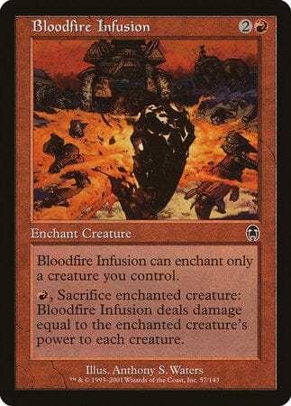 Bloodfire Infusion [Apocalypse] MTG Single Magic: The Gathering  | Multizone: Comics And Games