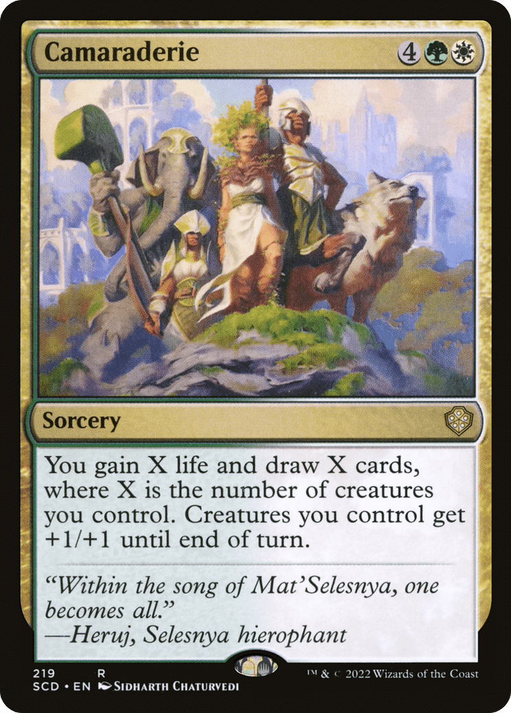 Camaraderie [Starter Commander Decks] MTG Single Magic: The Gathering  | Multizone: Comics And Games