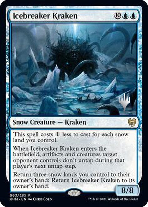 Icebreaker Kraken [Kaldheim Promo Pack] MTG Single Magic: The Gathering  | Multizone: Comics And Games