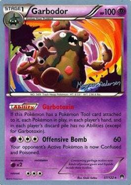 Garbodor (57/122) (Garbanette - Magnus Pedersen) [World Championships 2018] Pokemon Single Pokémon  | Multizone: Comics And Games