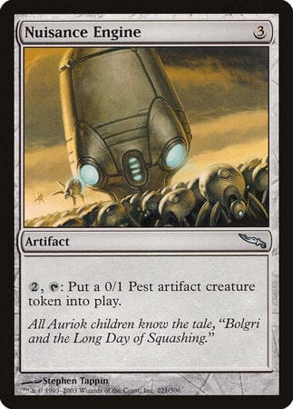 Nuisance Engine [Mirrodin] MTG Single Magic: The Gathering  | Multizone: Comics And Games