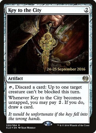 Key to the City [Kaladesh Promos] MTG Single Magic: The Gathering  | Multizone: Comics And Games