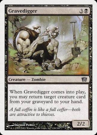 Gravedigger [Eighth Edition] MTG Single Magic: The Gathering  | Multizone: Comics And Games