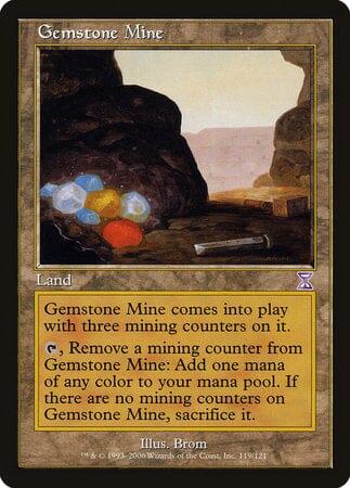 Gemstone Mine [Time Spiral Timeshifted] MTG Single Magic: The Gathering  | Multizone: Comics And Games