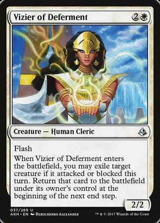 Vizier of Deferment [Amonkhet] MTG Single Magic: The Gathering  | Multizone: Comics And Games