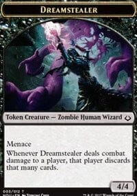 Dreamstealer // Warrior Double-sided Token [Hour of Devastation Tokens] MTG Single Magic: The Gathering  | Multizone: Comics And Games
