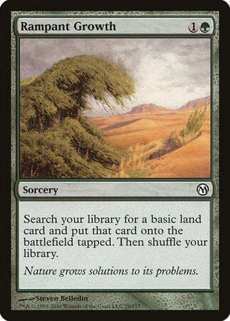 Rampant Growth [Duels of the Planeswalkers] MTG Single Magic: The Gathering  | Multizone: Comics And Games