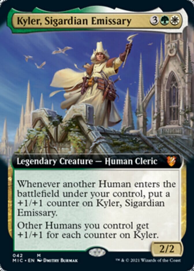 Kyler, Sigardian Emissary (Extended) [Innistrad: Midnight Hunt Commander] MTG Single Magic: The Gathering  | Multizone: Comics And Games