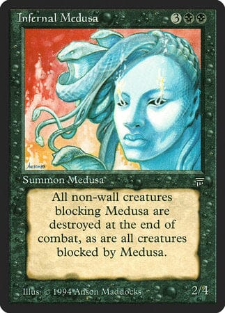 Infernal Medusa [Legends] MTG Single Magic: The Gathering  | Multizone: Comics And Games
