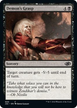 Demon's Grasp [Jumpstart 2022] MTG Single Magic: The Gathering  | Multizone: Comics And Games