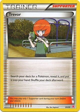 Trevor (24/30) [XY: Trainer Kit 1 - Wigglytuff] Pokemon Single Pokémon  | Multizone: Comics And Games