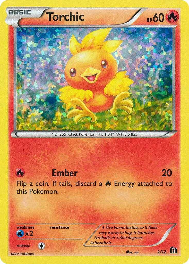 Torchic (2/12) [McDonald's Promos: 2016 Collection] Pokemon Single Pokémon  | Multizone: Comics And Games