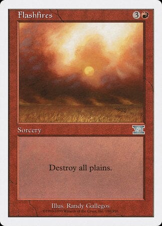 Flashfires [Classic Sixth Edition] MTG Single Magic: The Gathering  | Multizone: Comics And Games