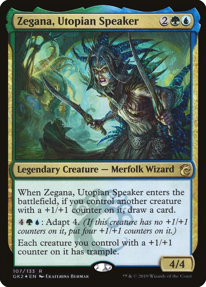 Zegana, Utopian Speaker [Ravnica Allegiance Guild Kit] MTG Single Magic: The Gathering  | Multizone: Comics And Games