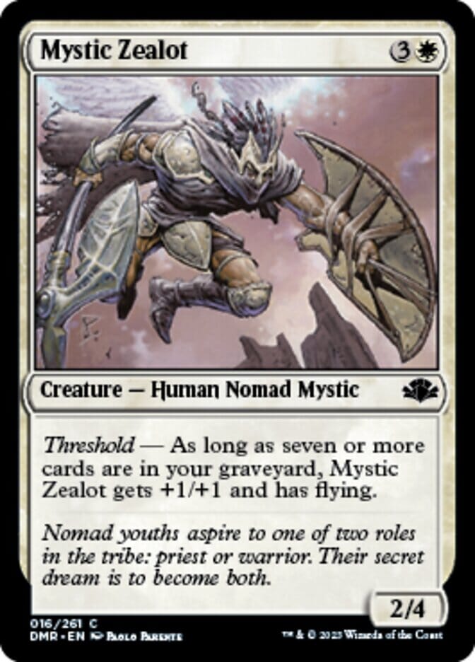 Mystic Zealot [Dominaria Remastered] MTG Single Magic: The Gathering  | Multizone: Comics And Games