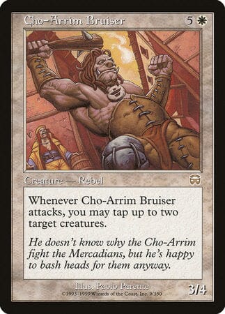 Cho-Arrim Bruiser [Mercadian Masques] MTG Single Magic: The Gathering  | Multizone: Comics And Games