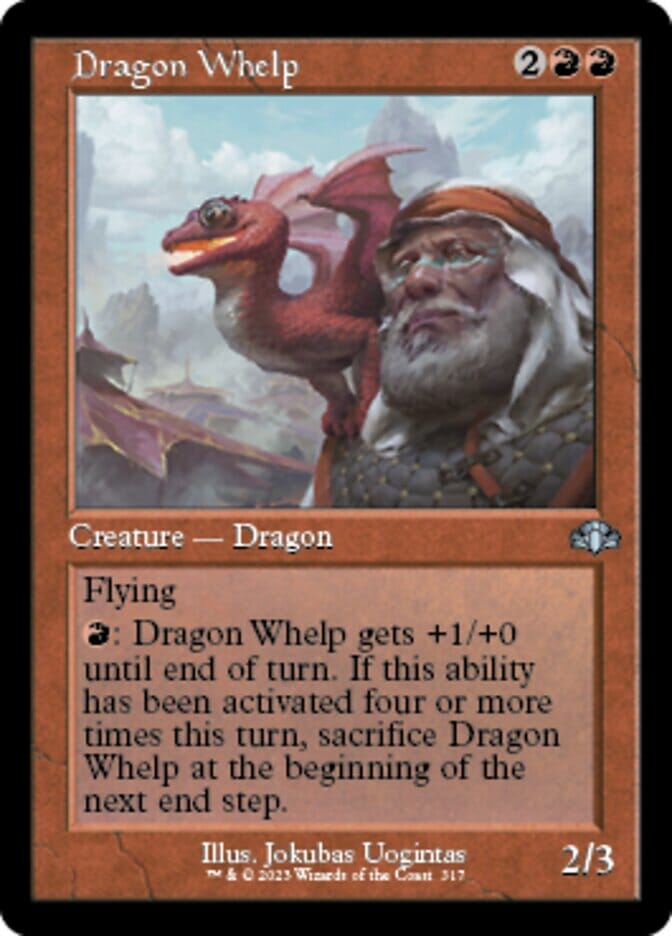 Dragon Whelp (Retro) [Dominaria Remastered] MTG Single Magic: The Gathering  | Multizone: Comics And Games