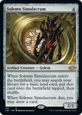 Solemn Simulacrum [Jumpstart 2022] MTG Single Magic: The Gathering  | Multizone: Comics And Games