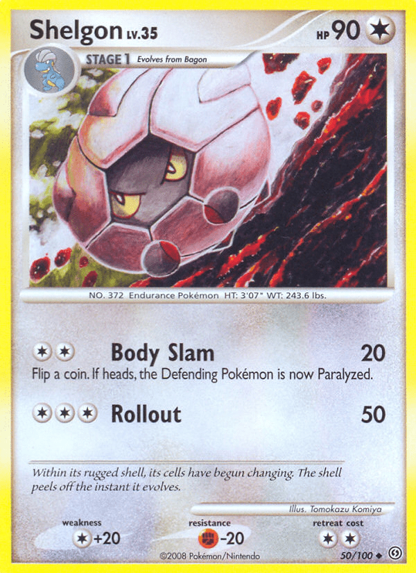 Shelgon (50/100) [Diamond & Pearl: Stormfront] Pokemon Single Pokémon  | Multizone: Comics And Games