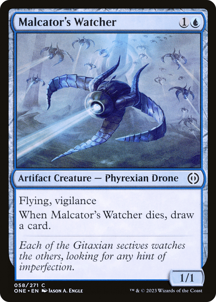 Malcator's Watcher [Phyrexia: All Will Be One] MTG Single Magic: The Gathering  | Multizone: Comics And Games