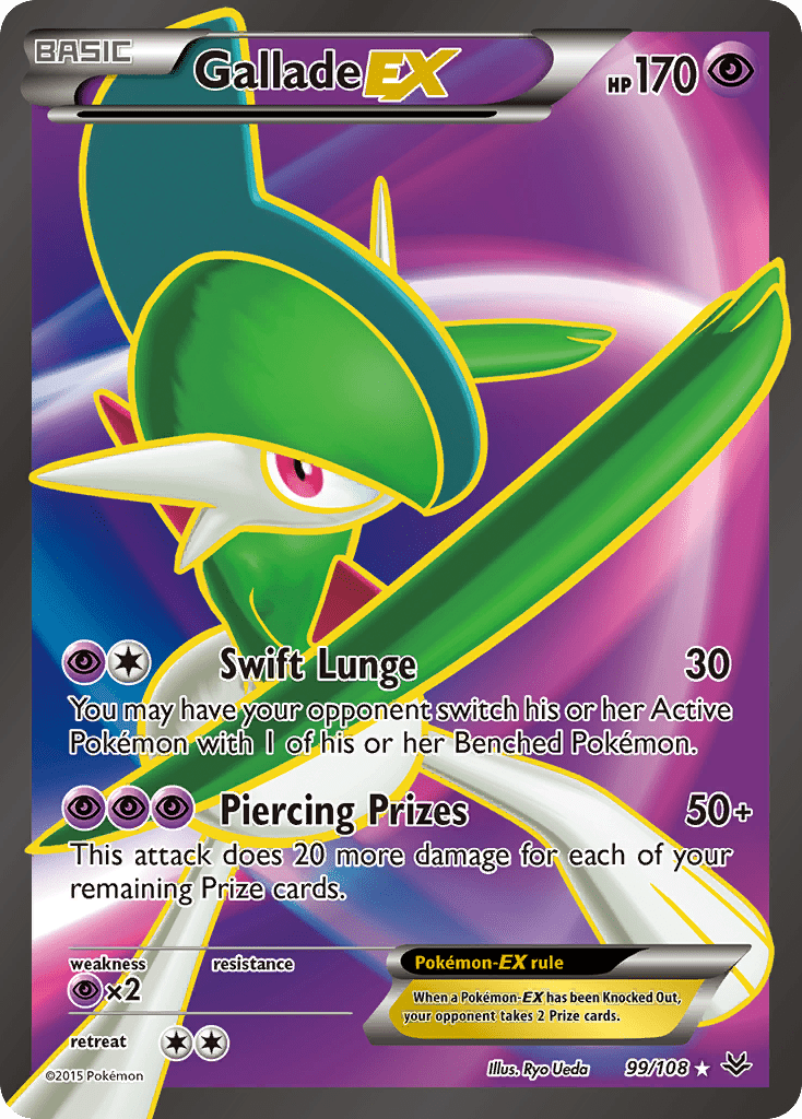 Gallade EX (99/108) [XY: Roaring Skies] Pokemon Single Pokémon  | Multizone: Comics And Games