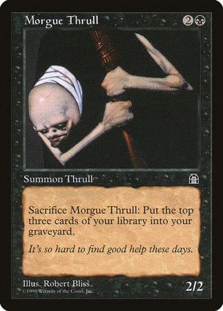 Morgue Thrull [Stronghold] MTG Single Magic: The Gathering  | Multizone: Comics And Games