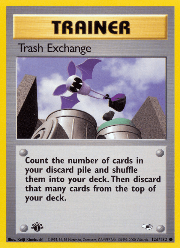 Trash Exchange (126/132) [Gym Heroes 1st Edition] Pokemon Single Pokémon  | Multizone: Comics And Games
